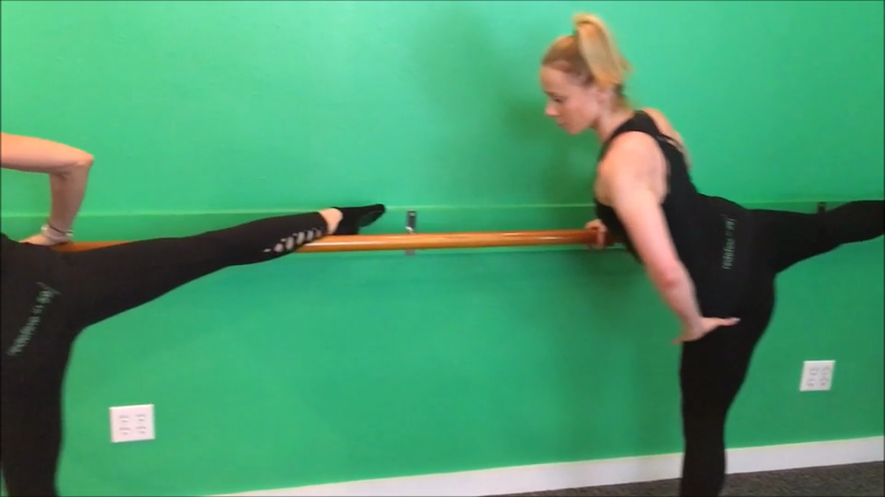 Thigh stretch