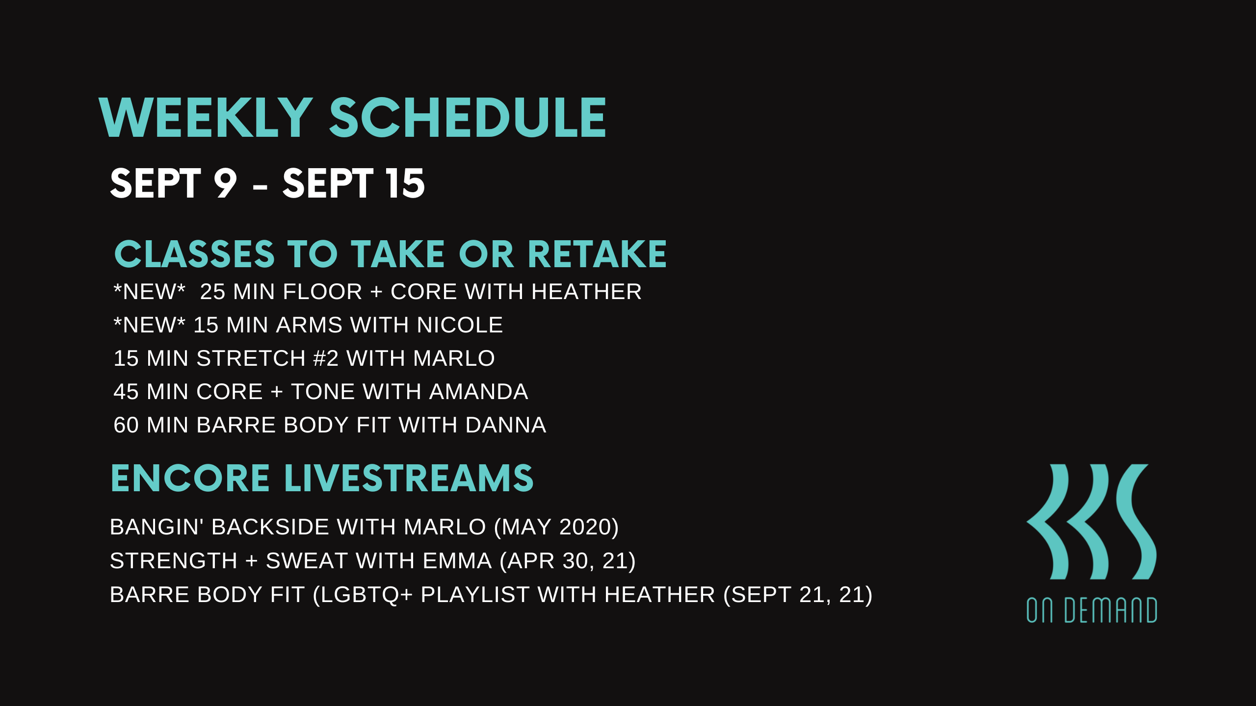 Sept 9 to Sept 15, 2022