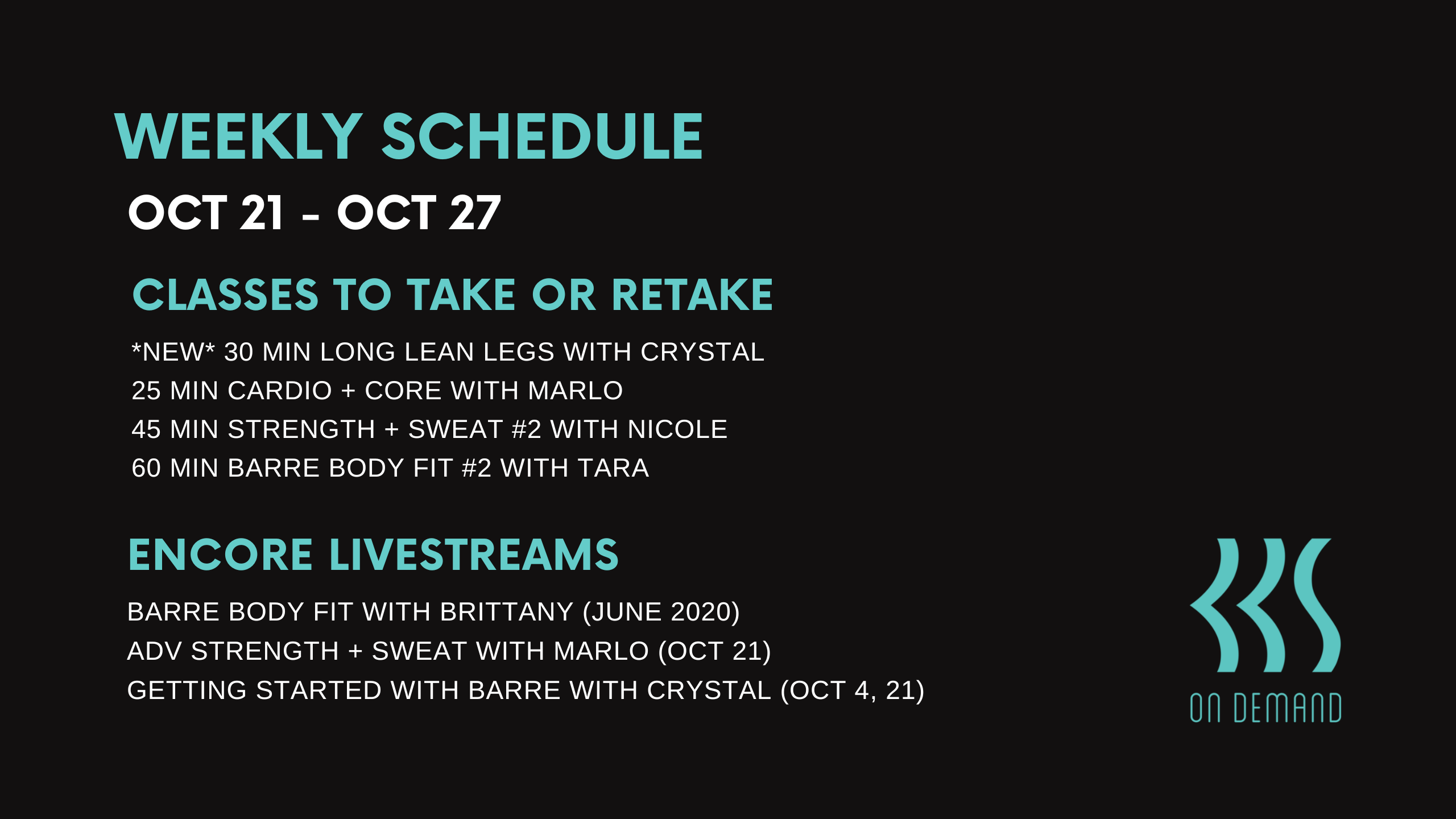 Oct 21 to Oct 27, 2022