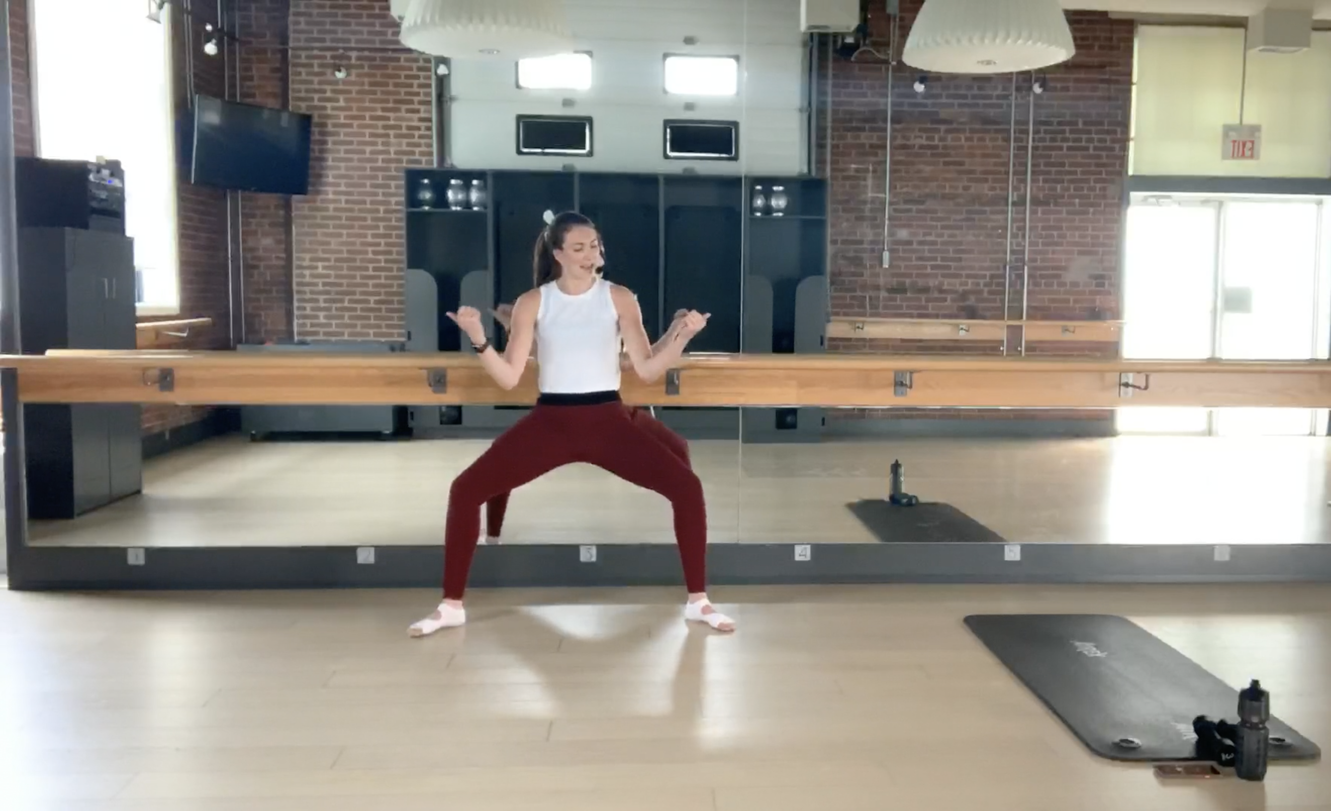 Barre Press #3 with Sharon