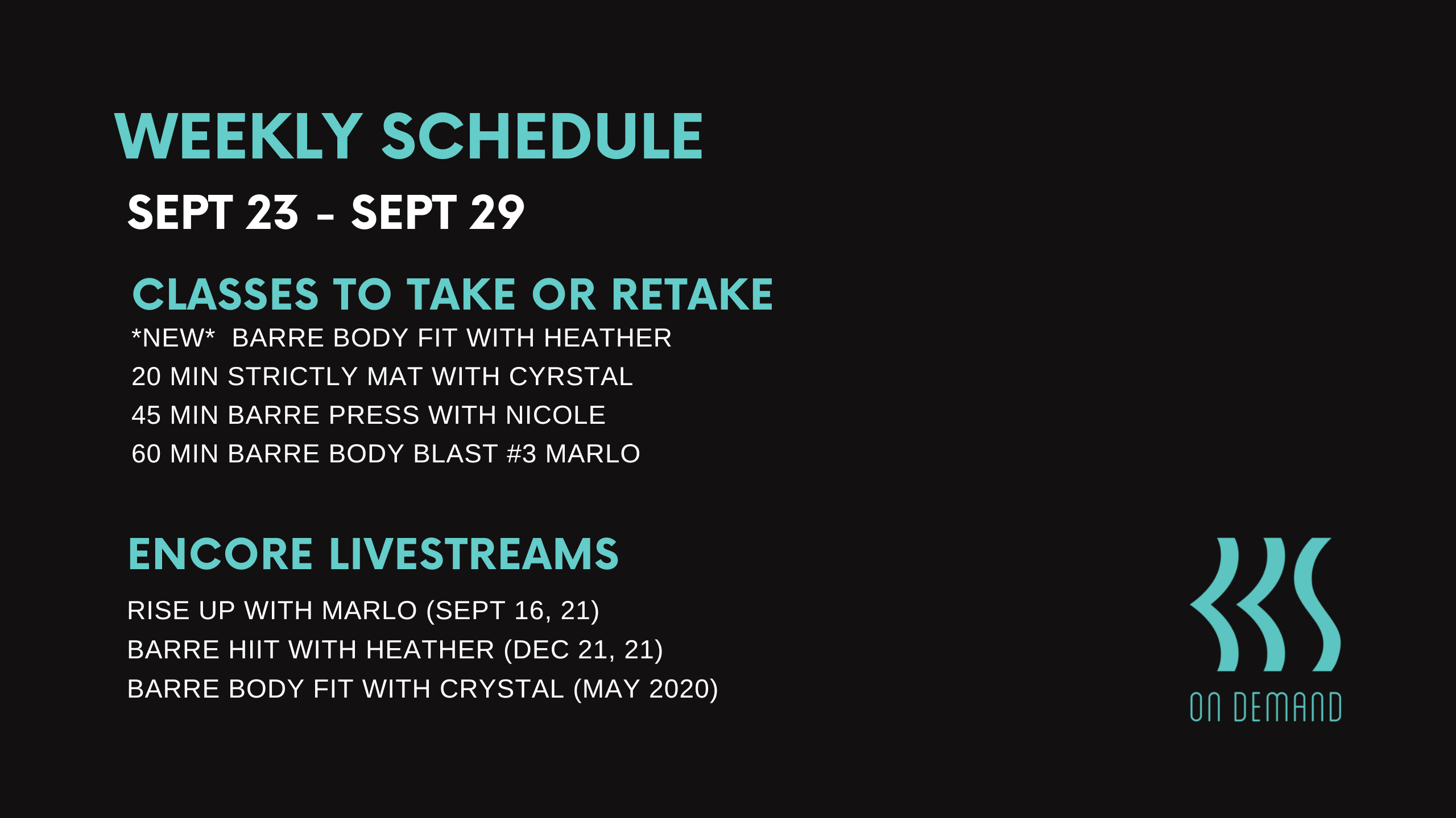 Sept 23 to Sept 29, 2022