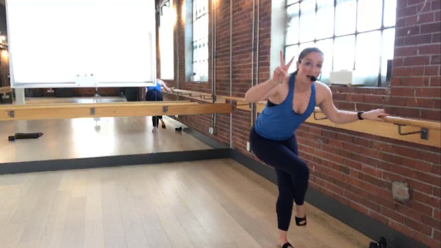 Barre+Core+Stretch Live with Crystal April 23, 2020