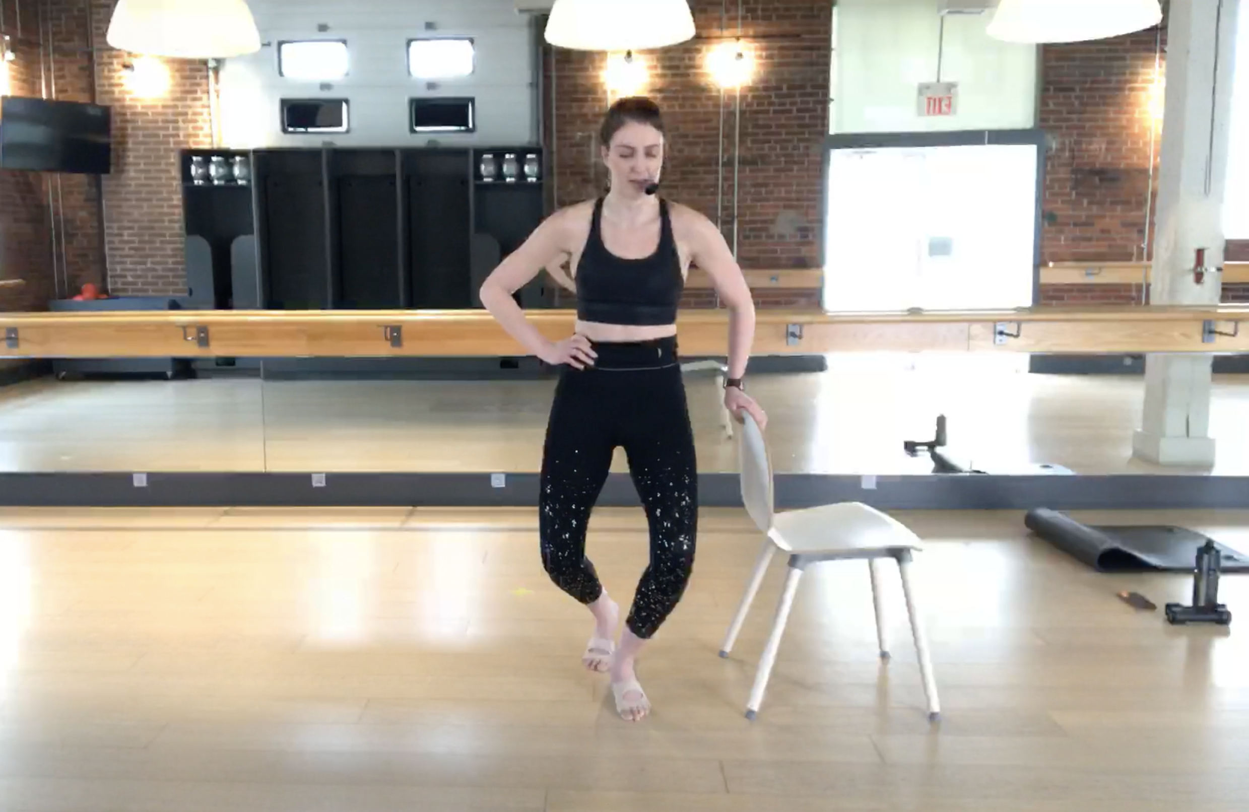 Barre Press #2 with Sharon