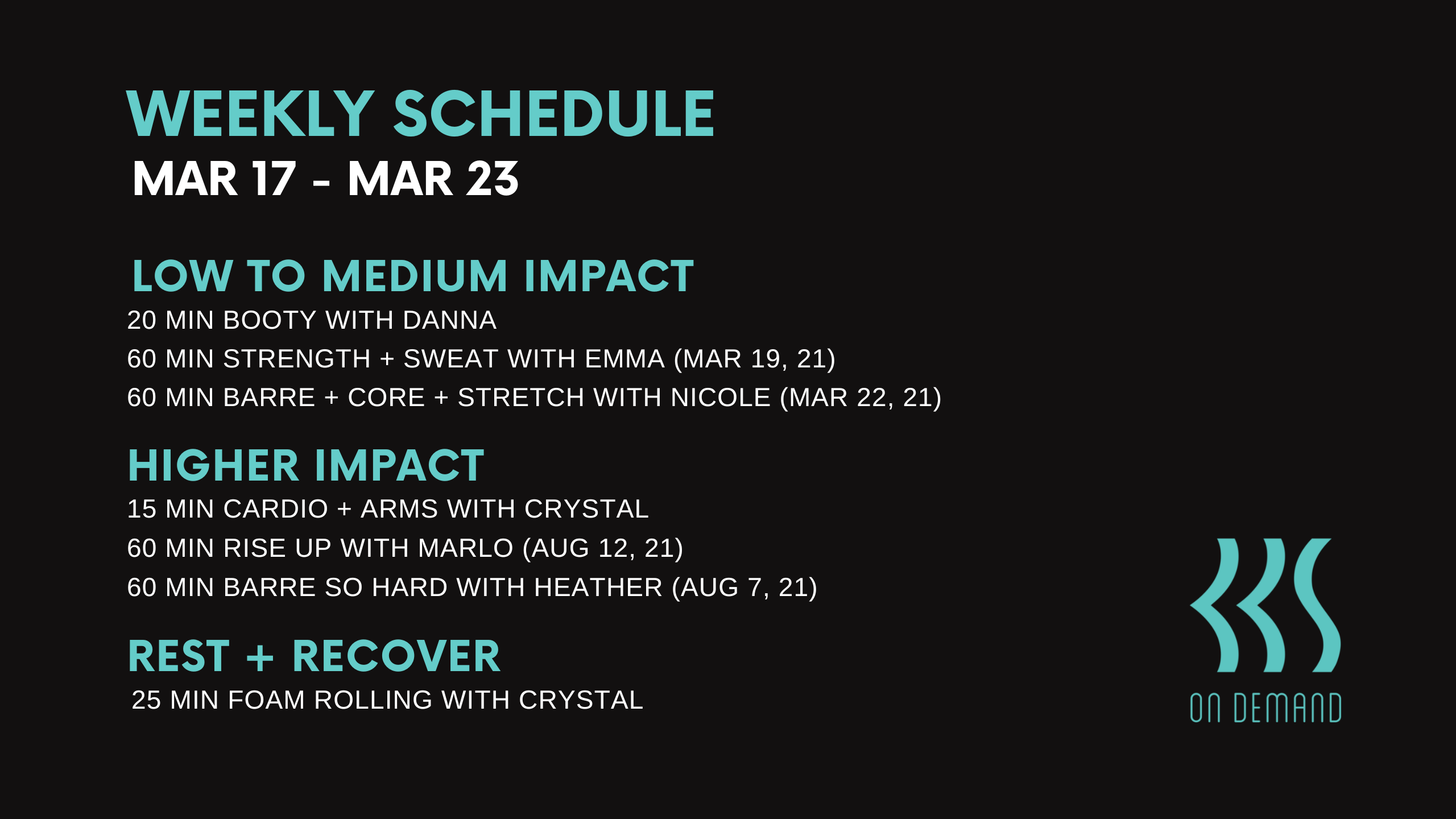 Mar 17 to Mar 23, 2023