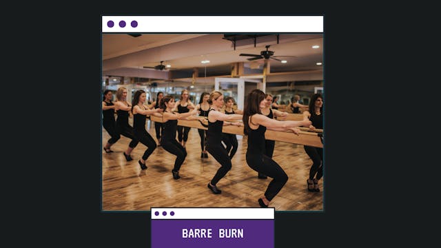 Barre Burn with Jeanine