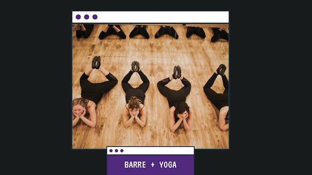 Barre + Yoga with Kai