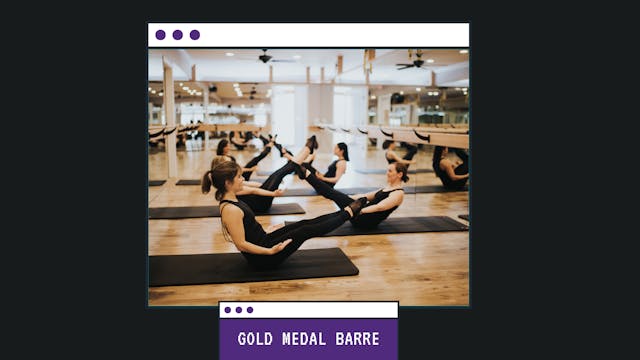 Gold Medal Barre with Joanne May 12 2021