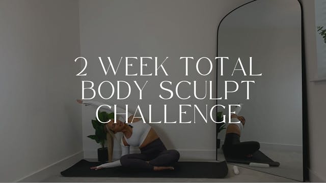 2 WEEK TOTAL BODY SCULPT CHALLENGE 