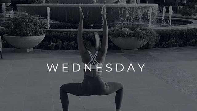 18 MIN BARRE SWEAT: LEGS 