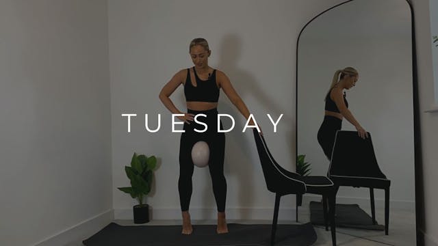 25 MIN LOWER BODY BARRE W/BALL 