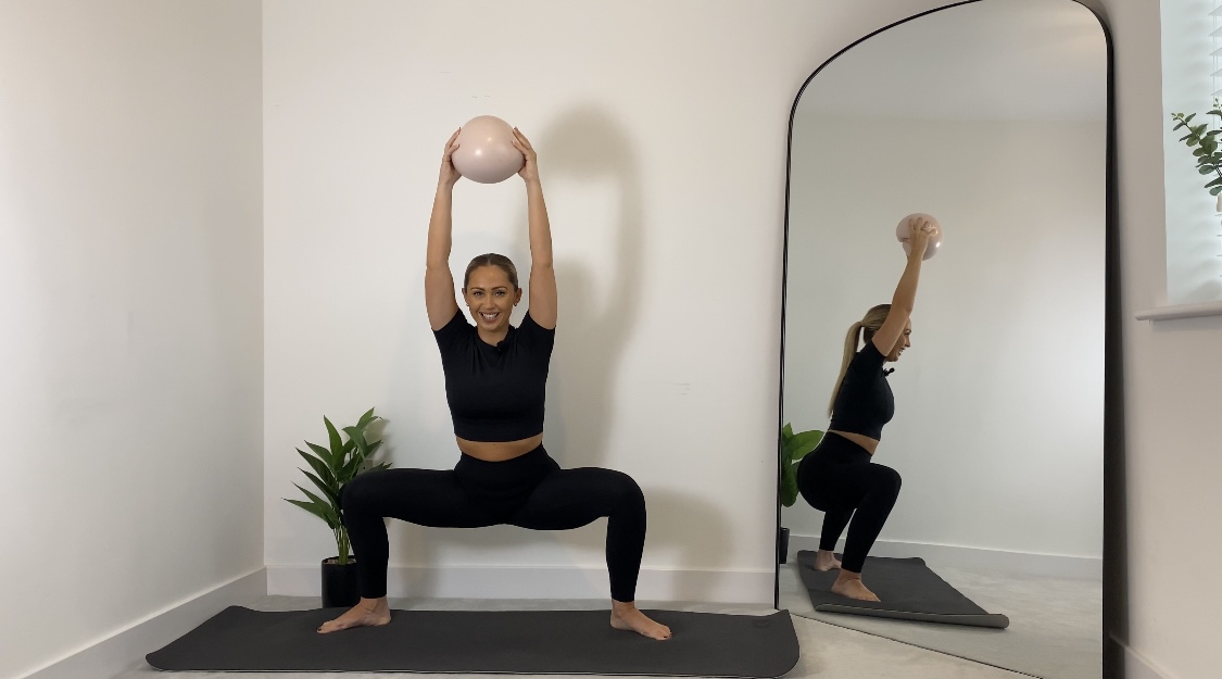 8 MIN EXPRESS LOWER BODY SCULPT W/BALL 