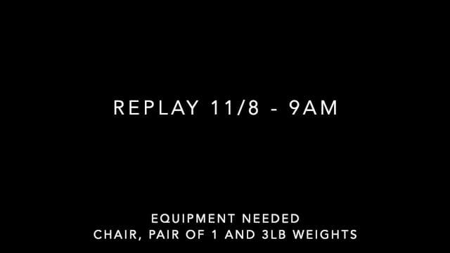 Replay 11/8 - 9am