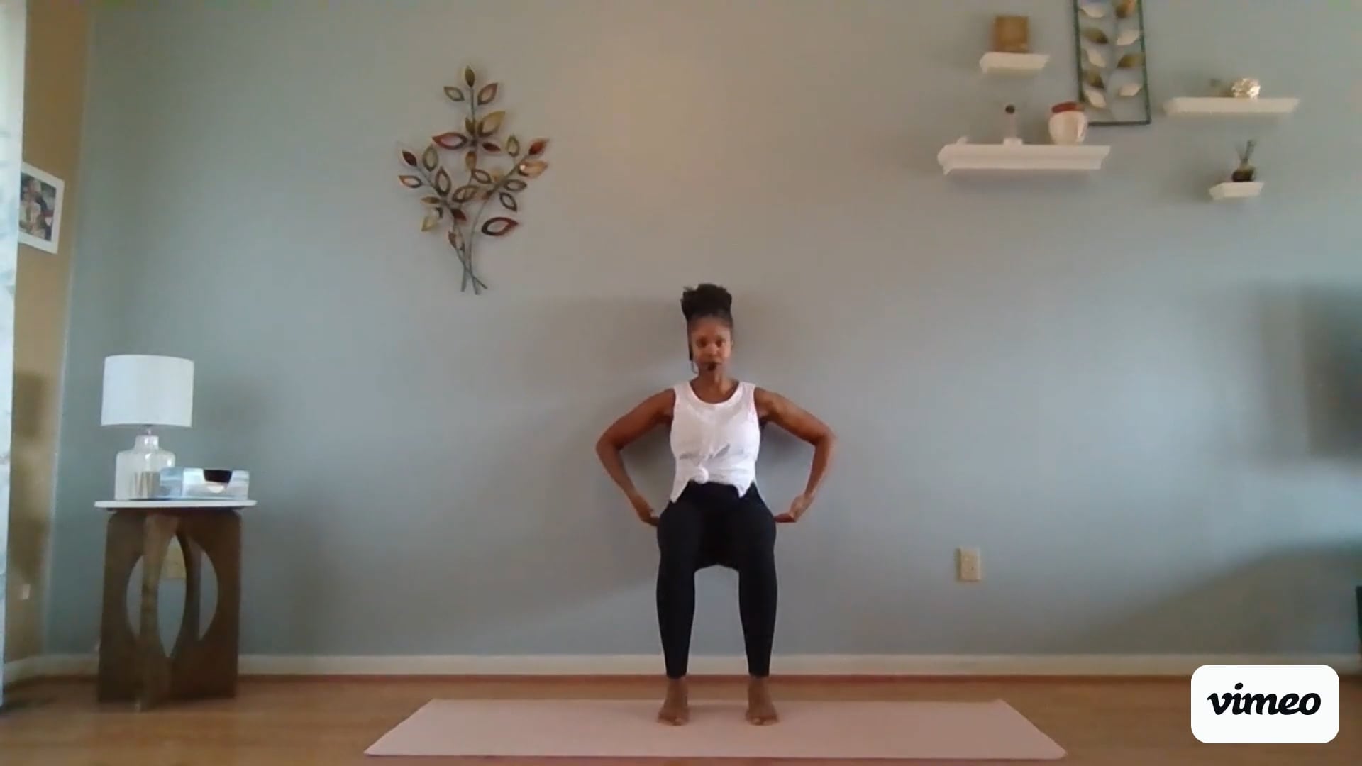 Lil Challenge | February 2025 Wall Sit💪🏾