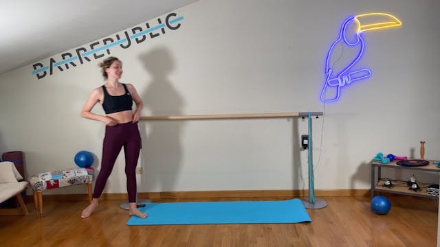 Barre cardio elastico e softball