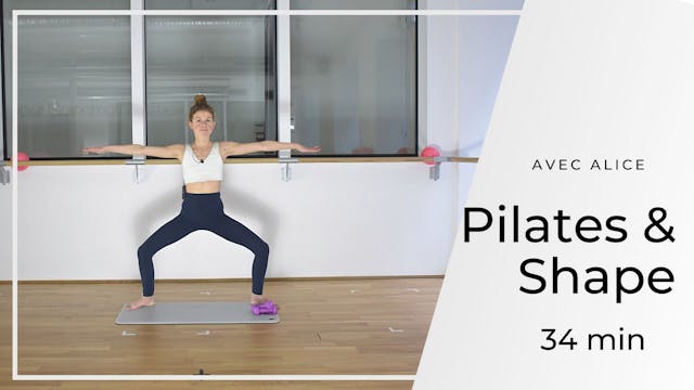 Pilates & Shape Alice 34 mn