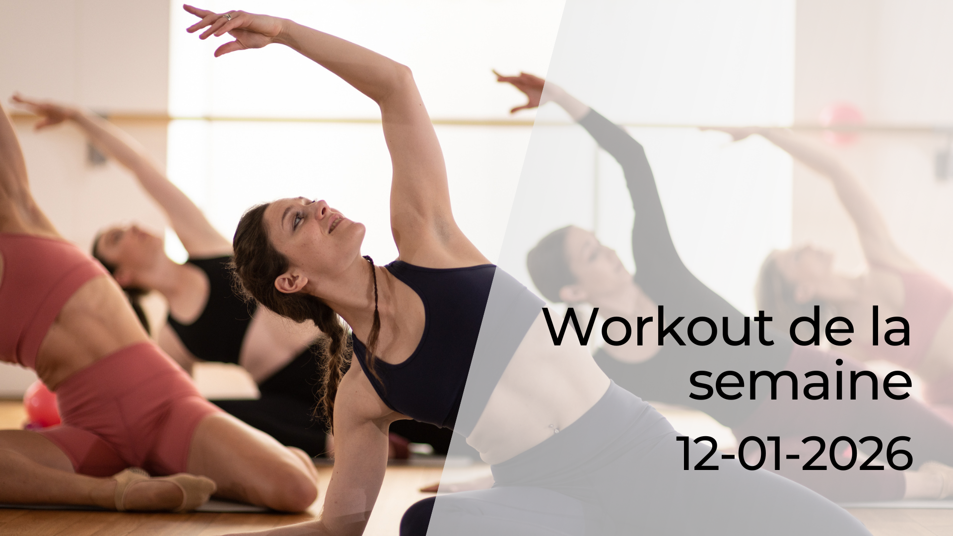 Retrouvez ici le workout du 12-01-2026