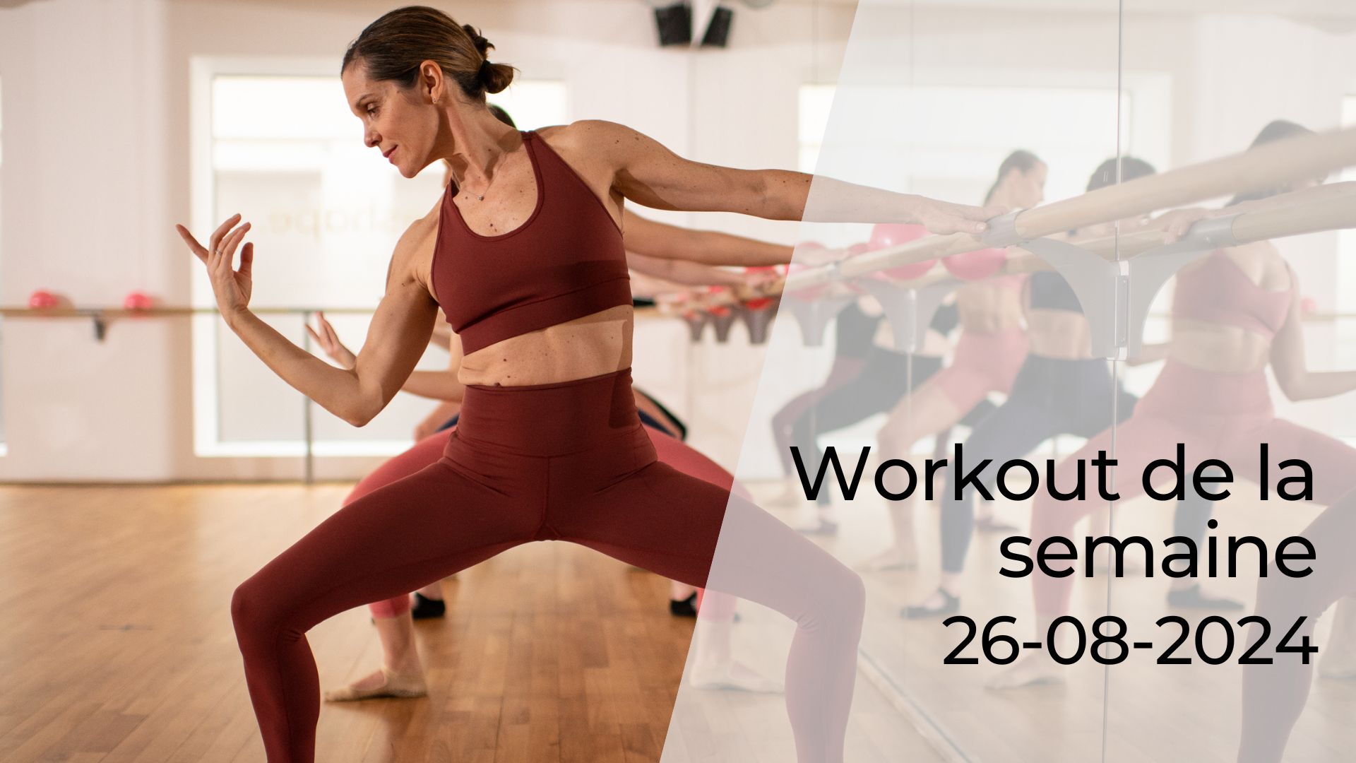 Retrouvez ici le workout du 26-08-24