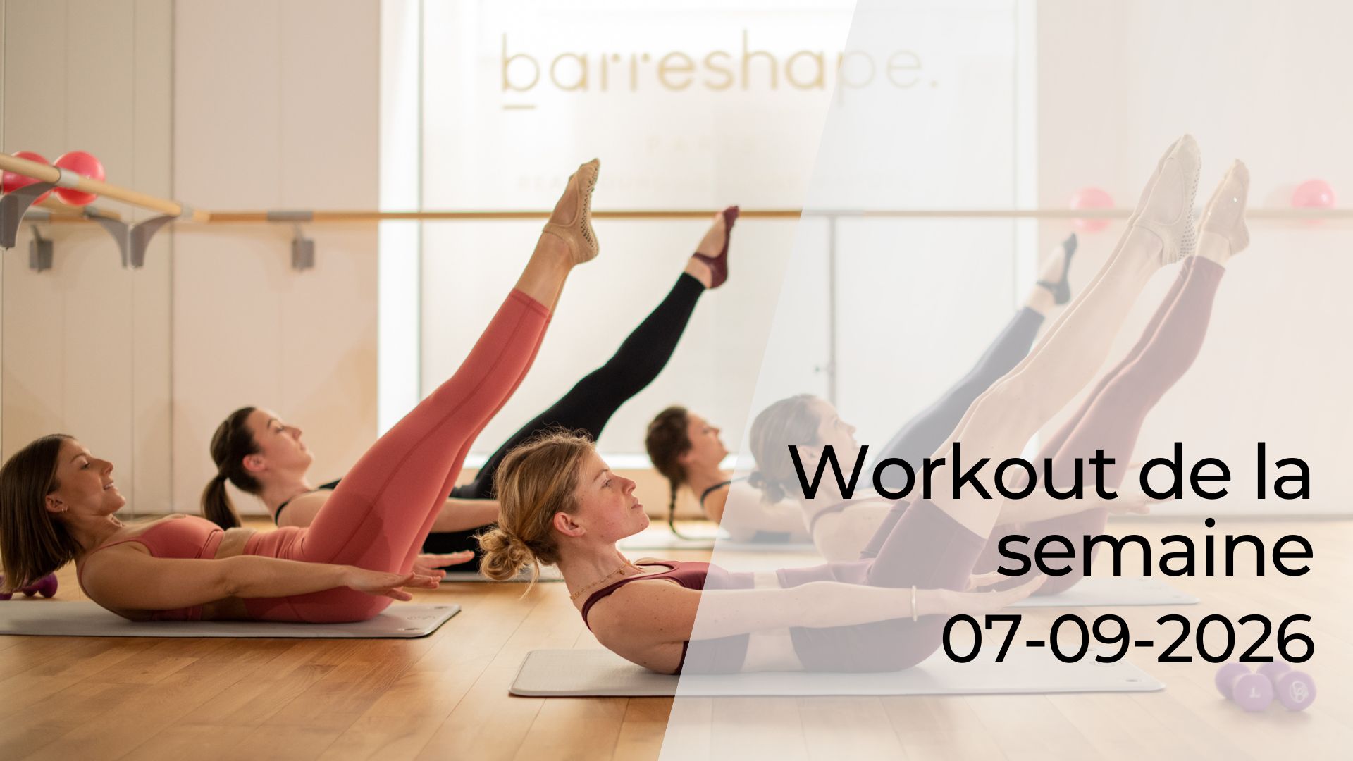 Retrouvez ici le workout du 07-09-2026