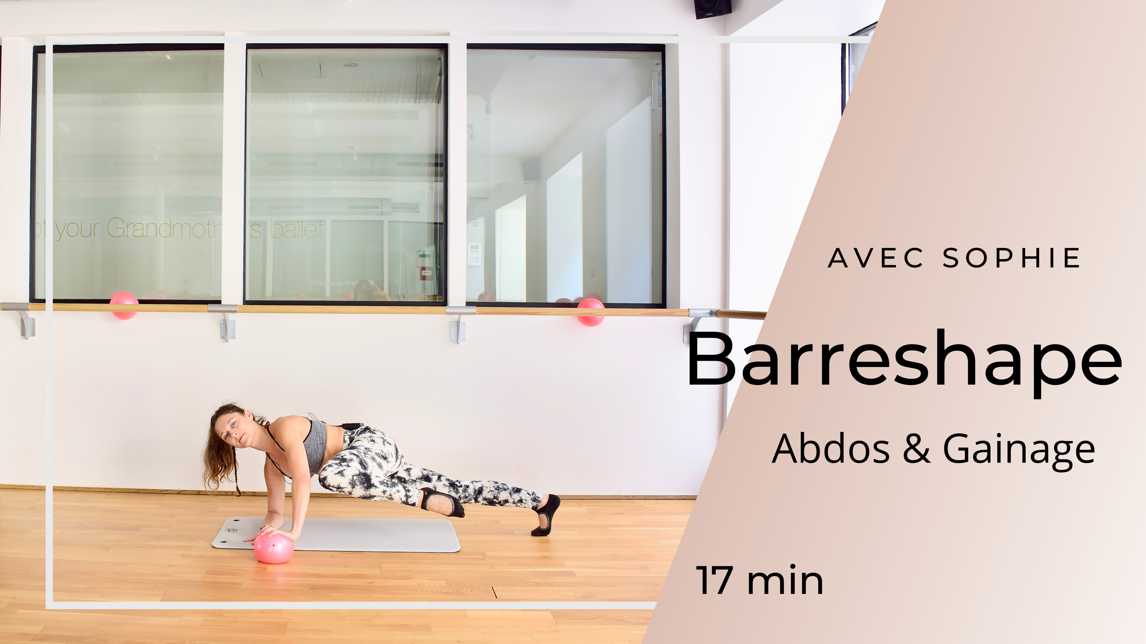 Sophie Barreshape Abdos & Gainage 17min