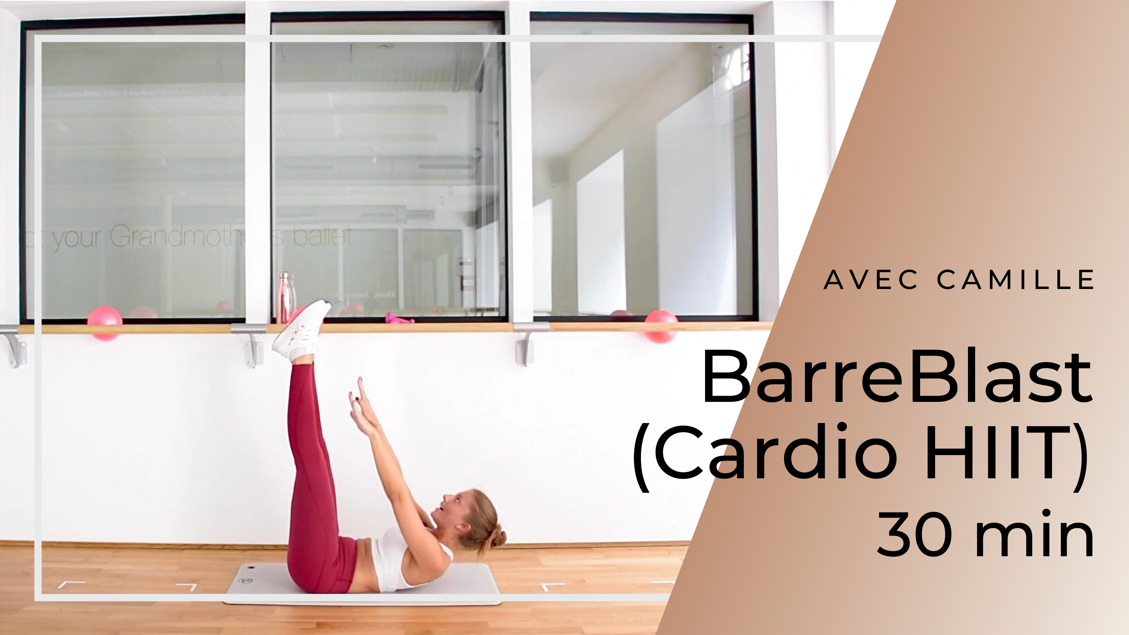 BarreBlast (Cardio HIIT) Camille 30 mn