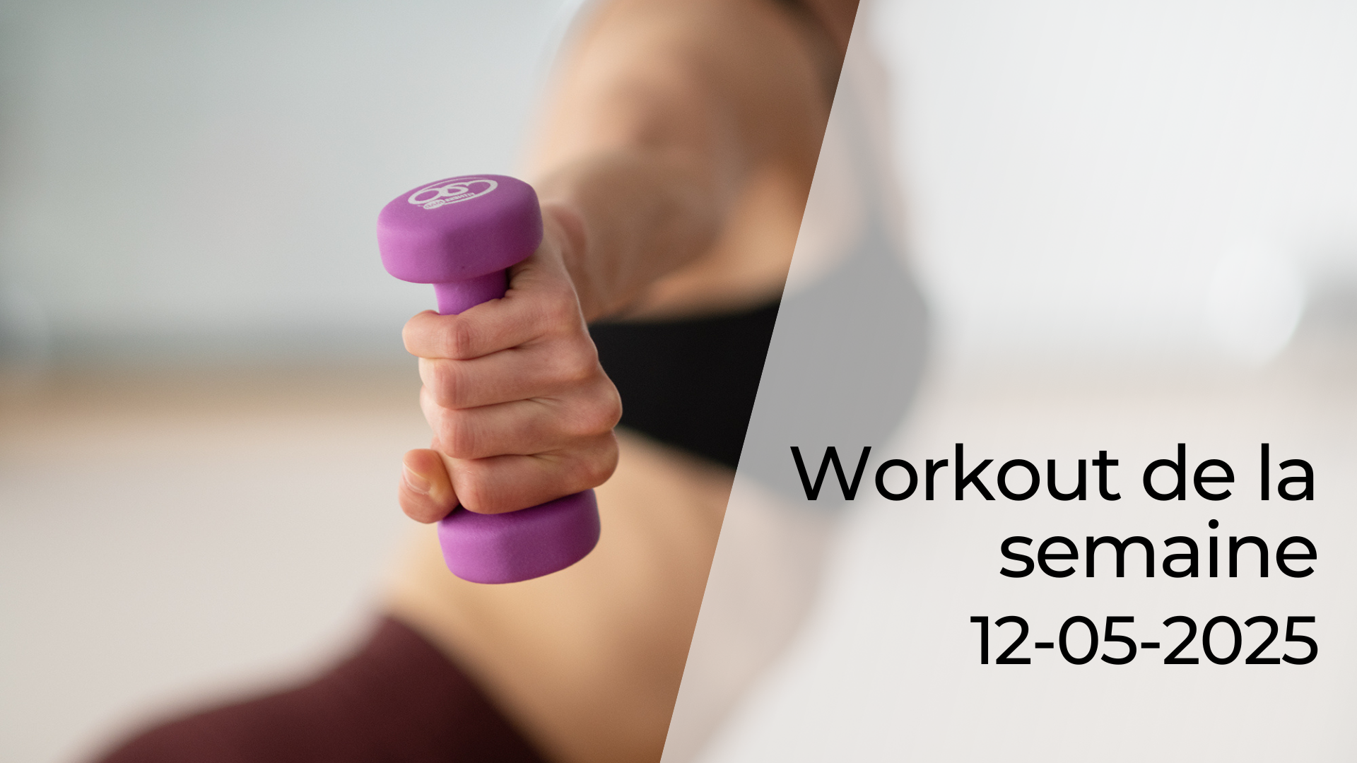 Retrouvez ici le workout du 12-05-2025