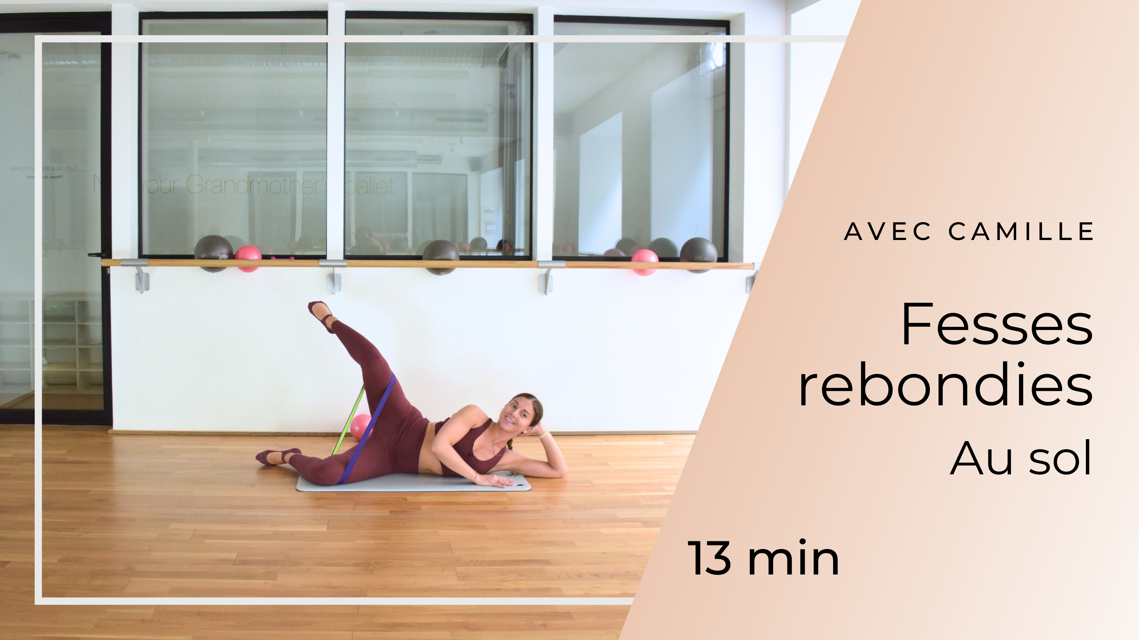 Programme Fesses Rebondies avec Camille au sol 13mn