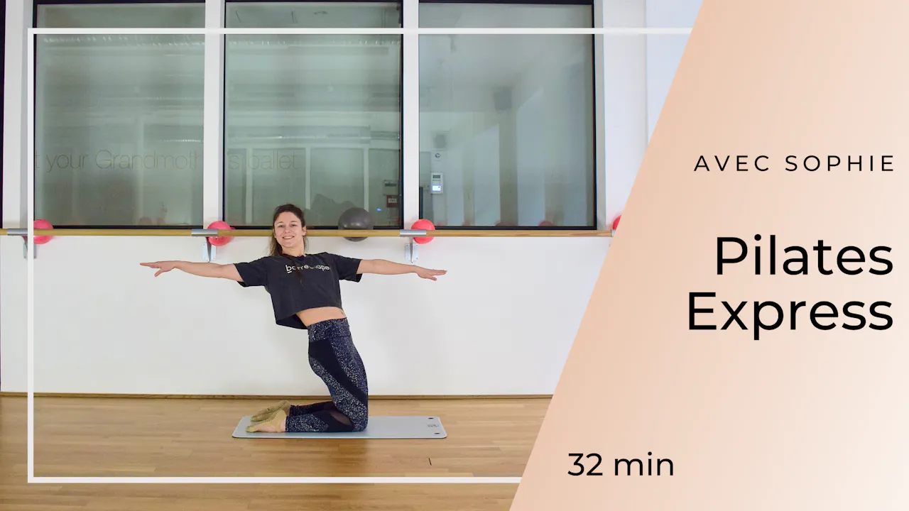 Pilates & Shape Express Sophie 32 mn - BARRESHAPE VIDEO ON DEMAND
