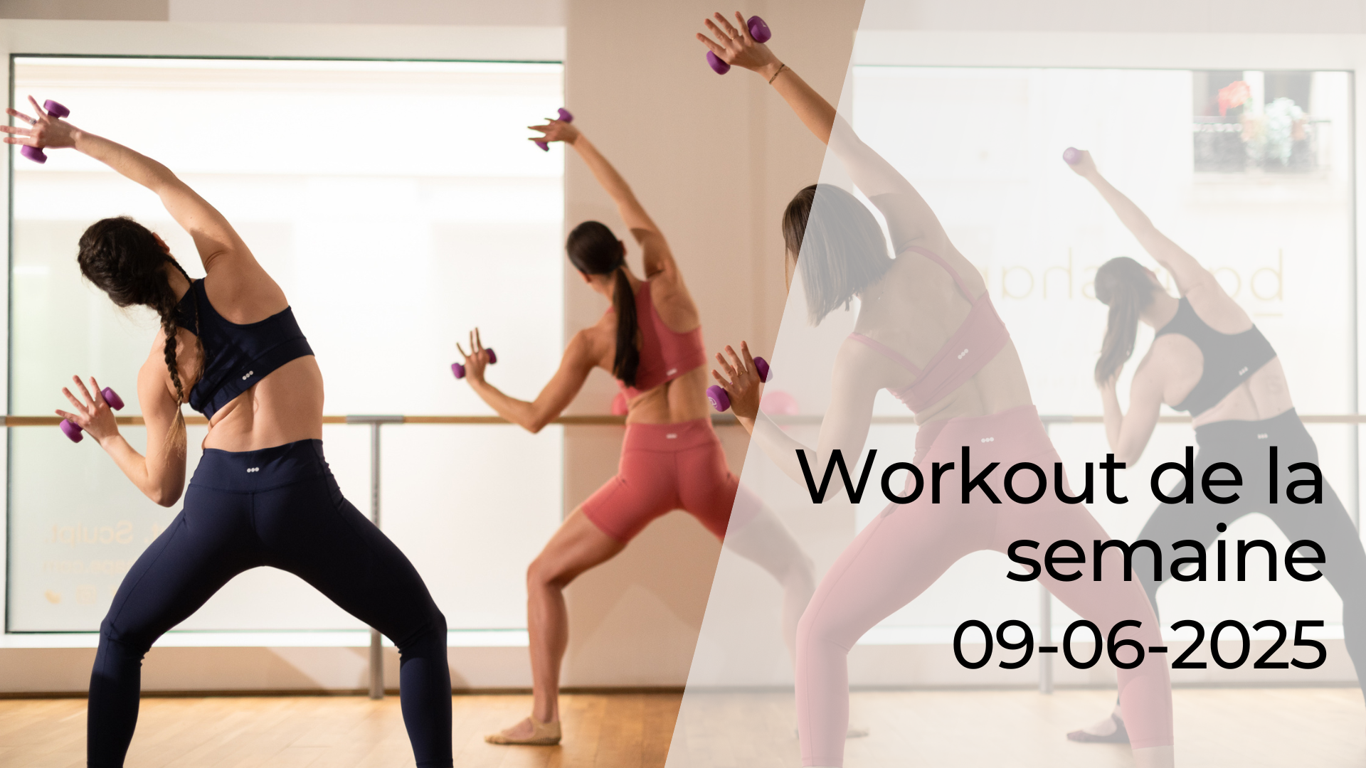 Retrouvez ici le workout du 09-06-2025