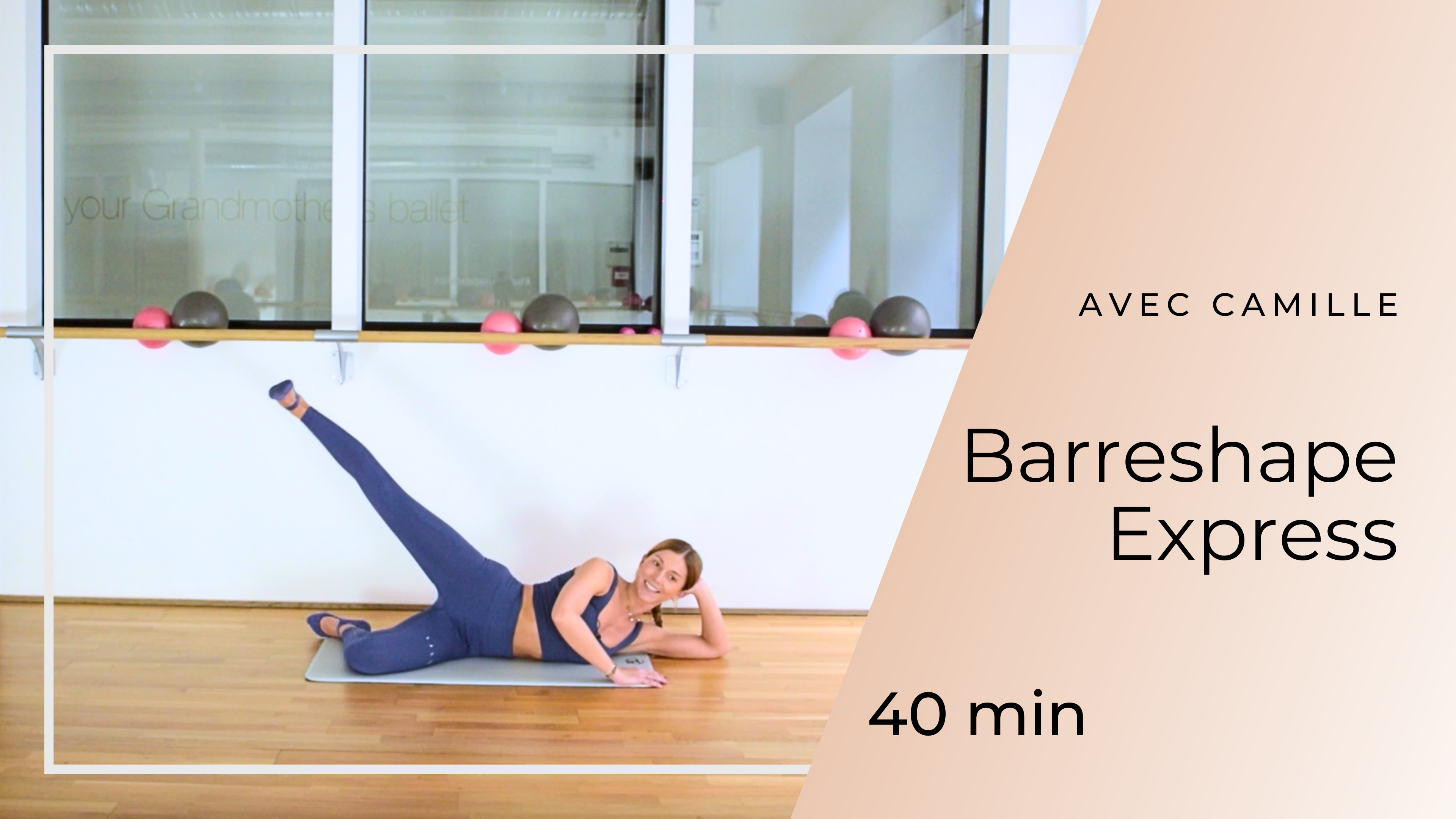 Barreshape Express avec Camille 40min