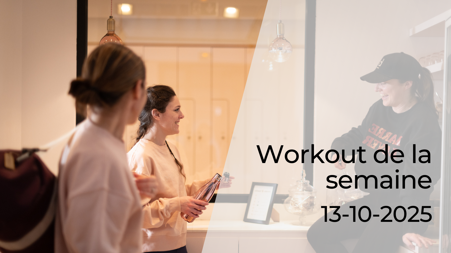 Retrouvez ici le workout du 13-10-2025