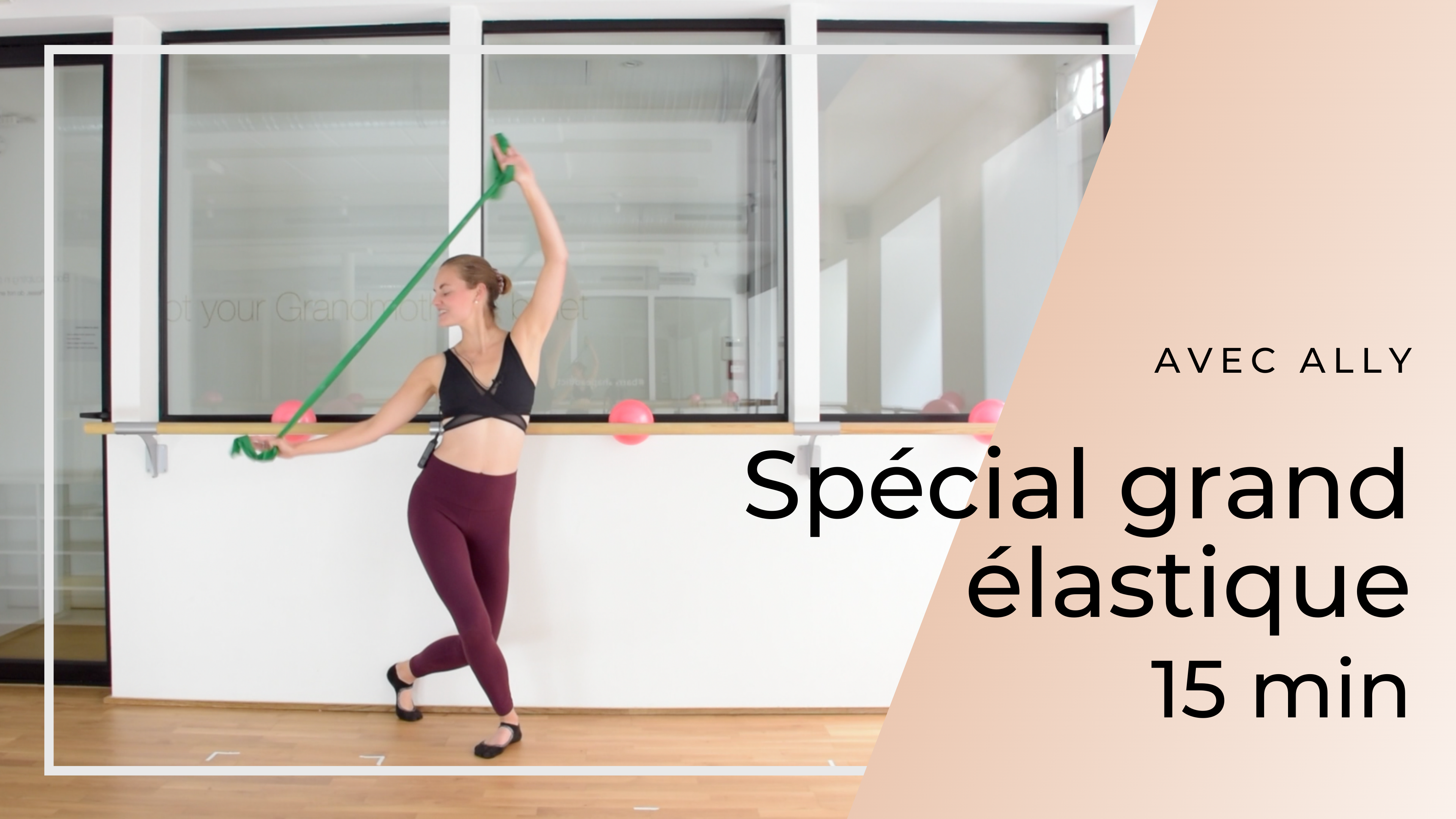 Barreshape Full Body Spécial Grand élastique Ally 15 mn