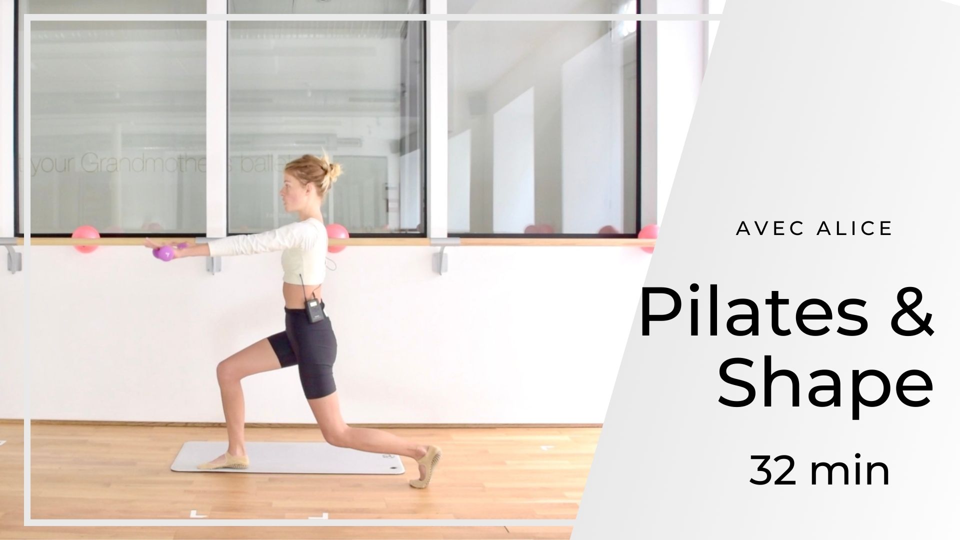 Pilates & Shape Alice 32 mn