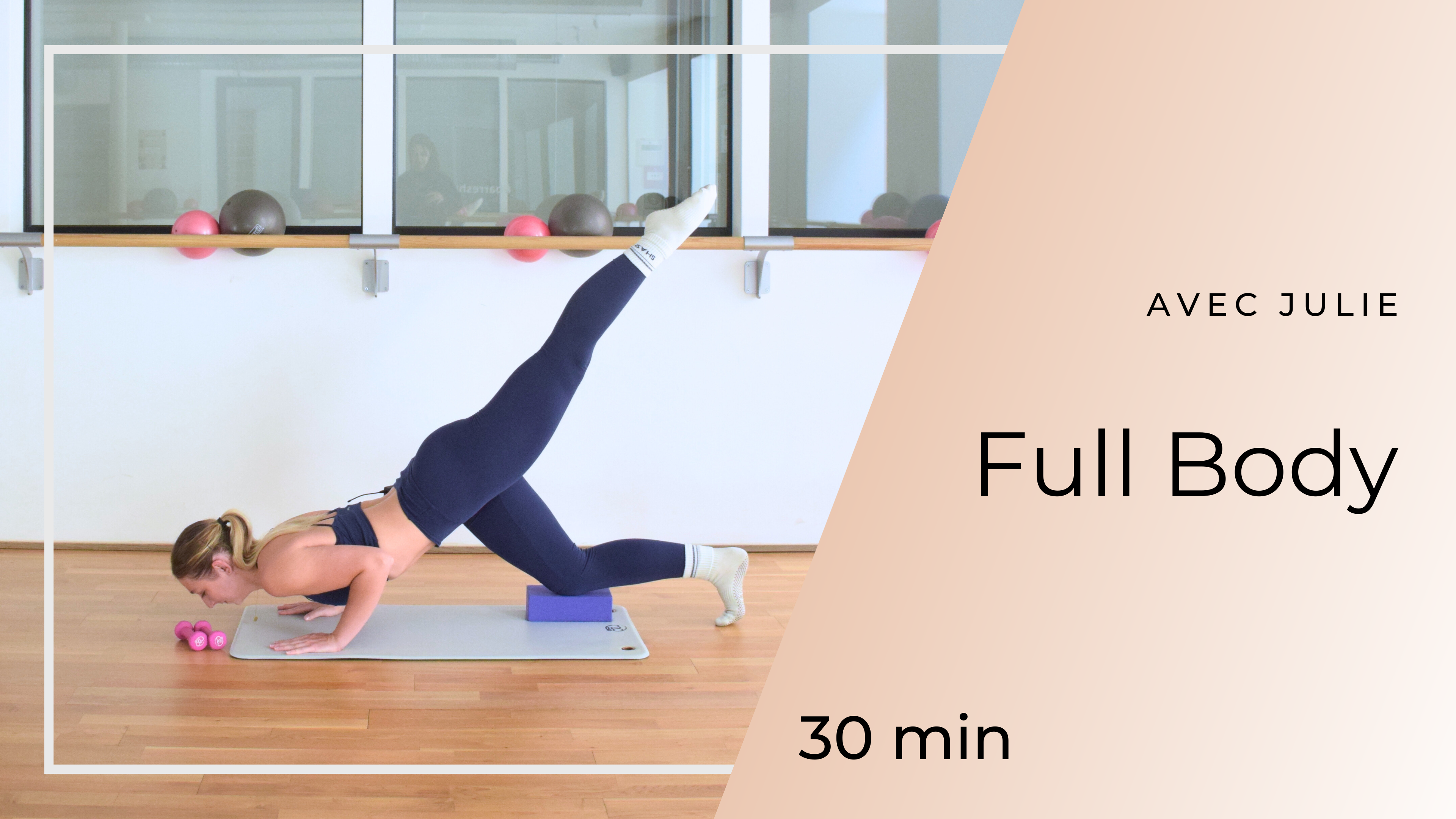 Barreshape Express Full Body avec Julie 30 mn