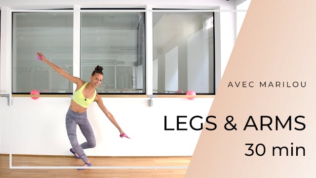 Semaine 2 - Jour 5 - 30' LEGS & ARMS