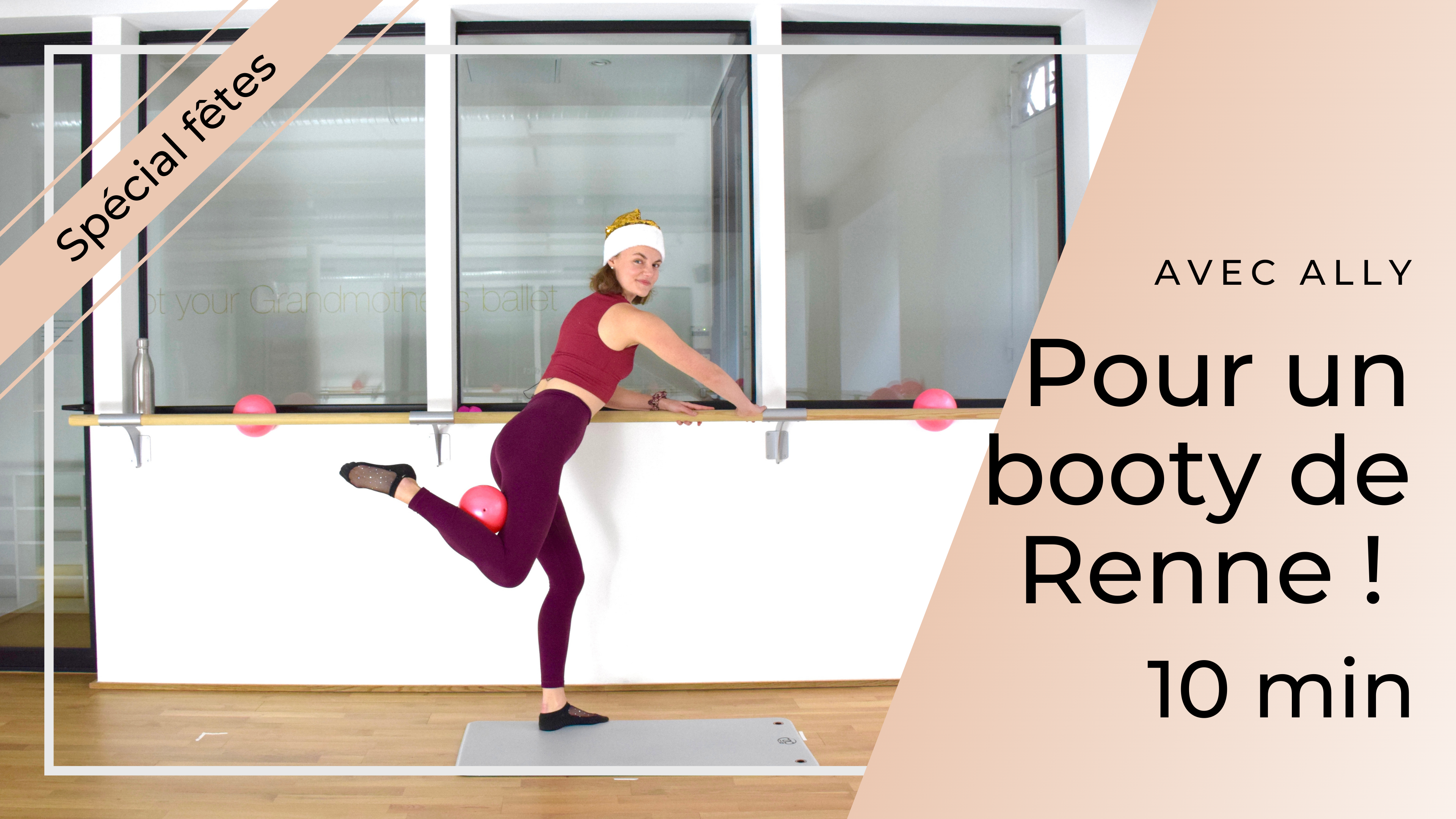 Workout Spécial Fêtes ! Pour un Booty de Renne ! Ally 10 mn