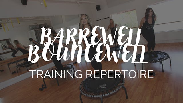 BarreWell Bounce Training Sculpt Repertoire