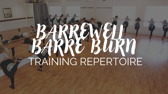 BarreWell Barre Burn Warm Up Repertoi...