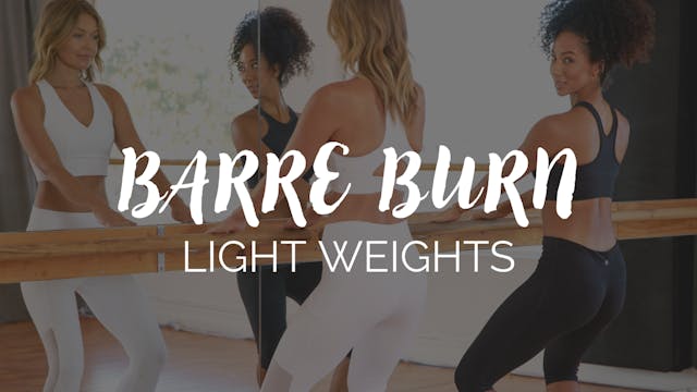 Barre Burn Class