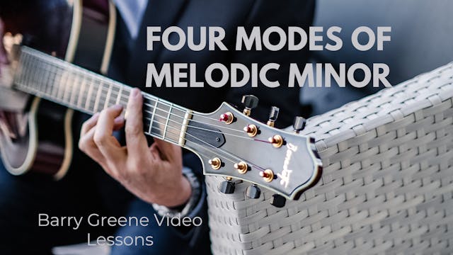 Four Modes of Melodic Minor - Essential
