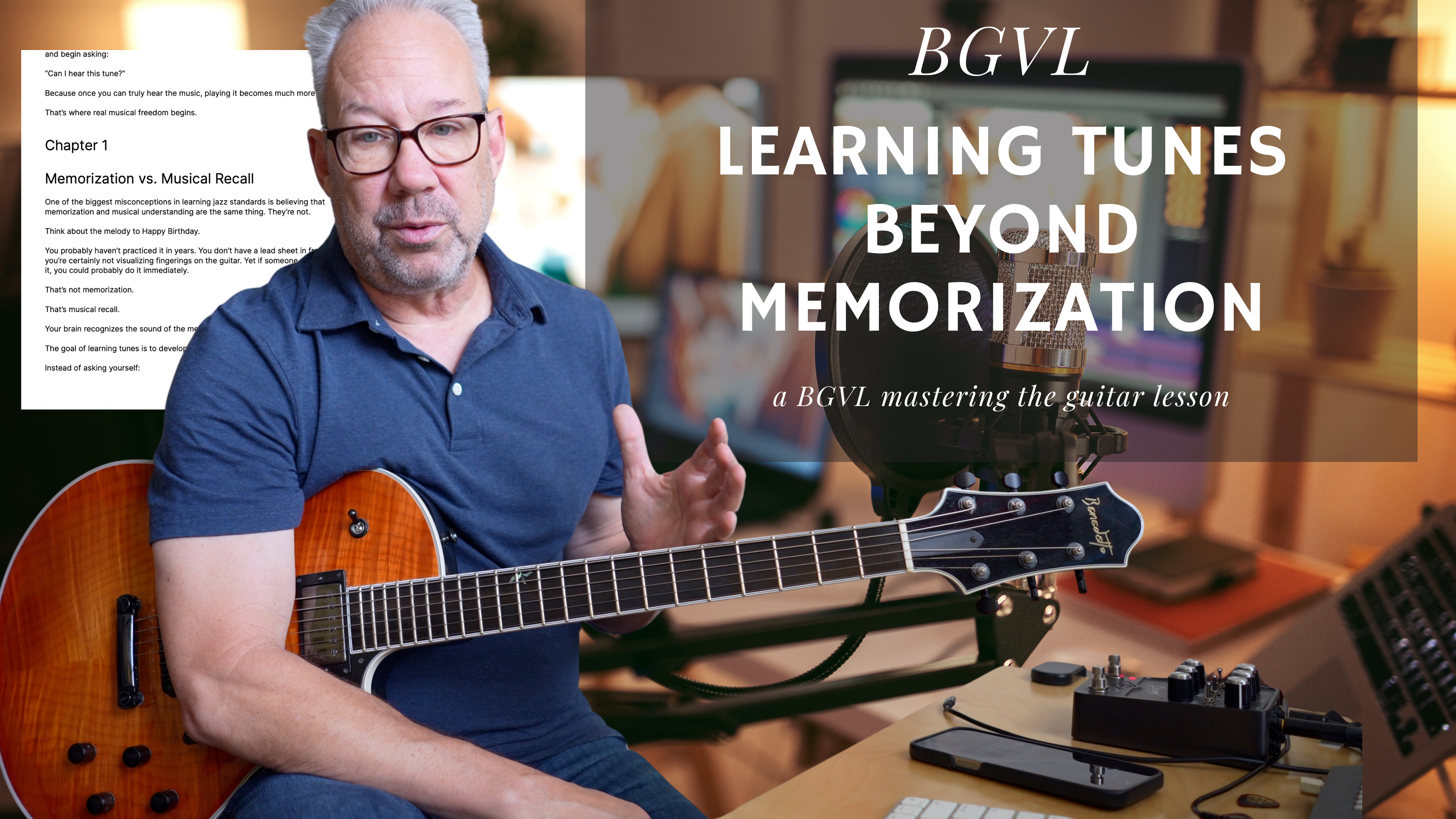 Learning Tunes Beyond Memorization - Essential