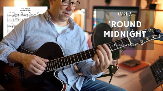Round Midnight - Chord Melody