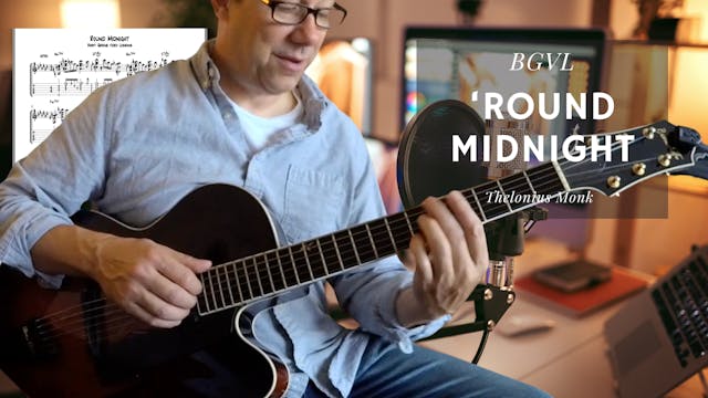 Round Midnight - Chord Melody