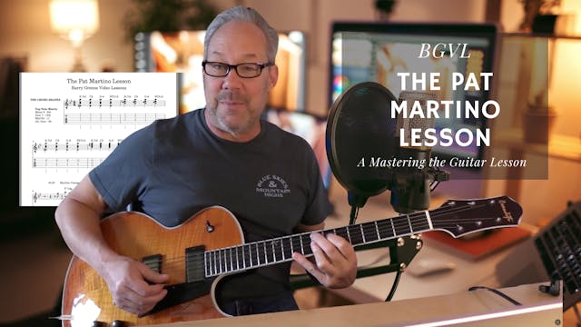 The Pat Martino Lesson - Topic Driven