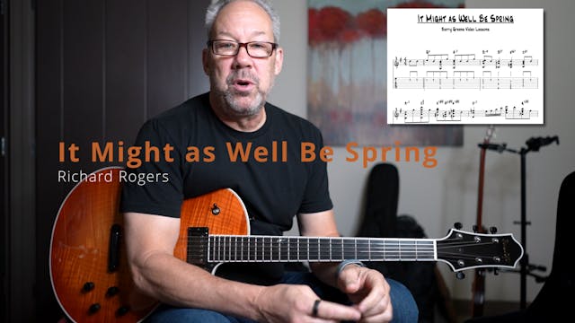 It Might as Well be Spring - Chord Melody