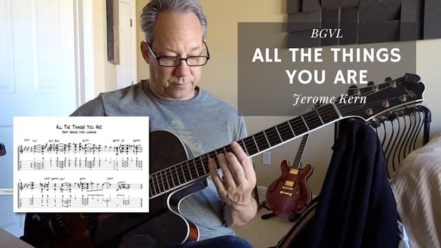 All The Things You Are - Tune Based