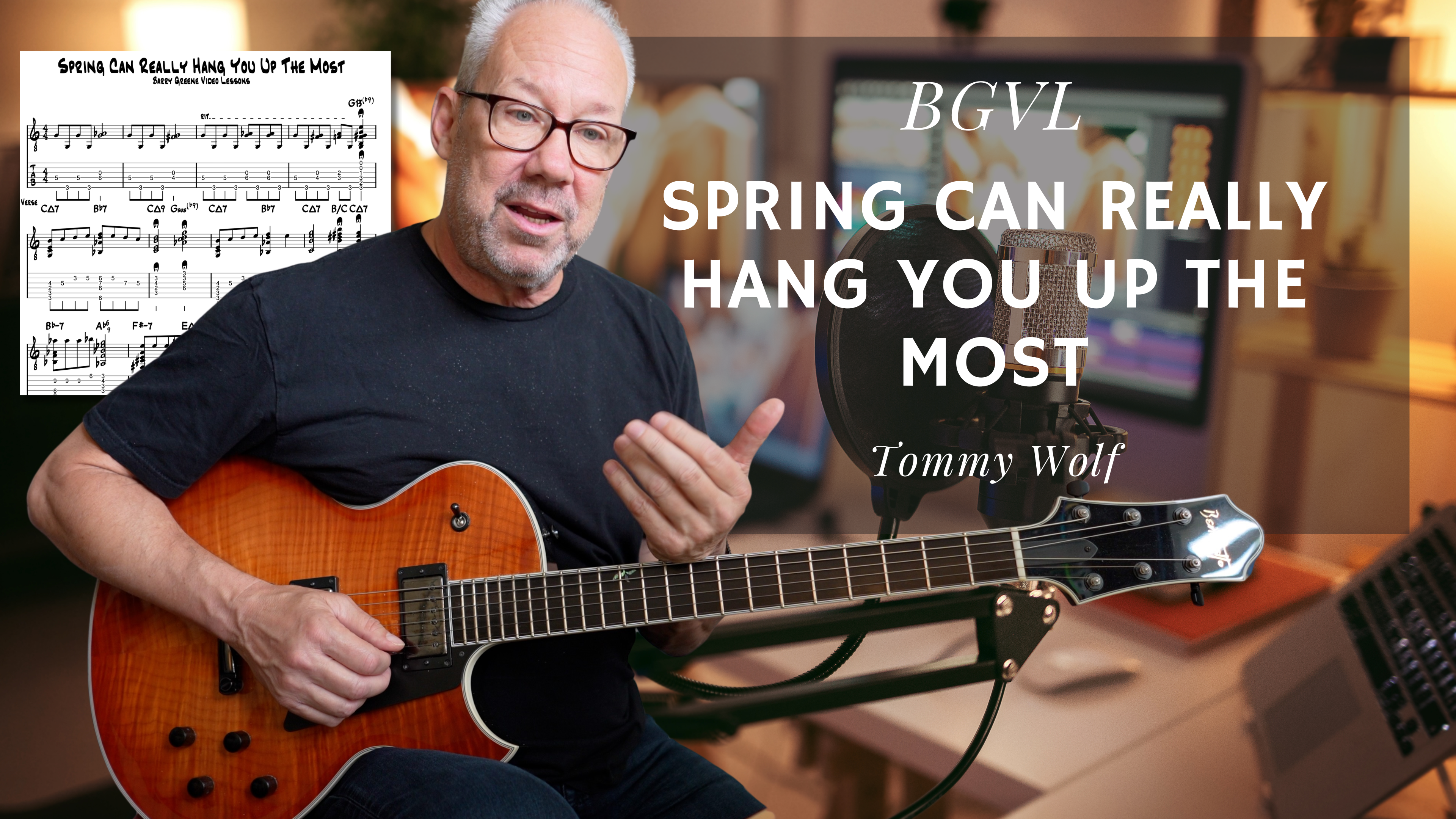 Spring Can Really Hang You Up The Most - Chord Melody