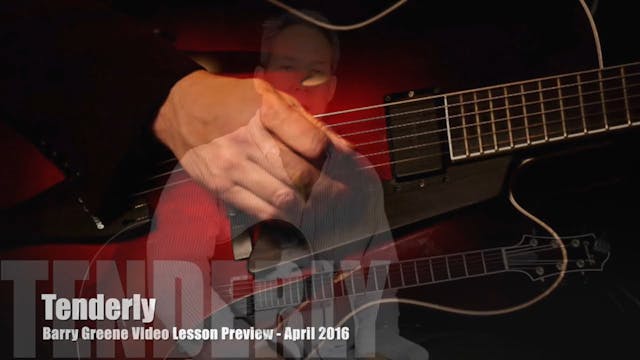 Tenderly - Chord Melody