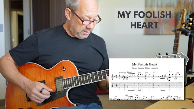 My Foolish Heart - Chord Melody
