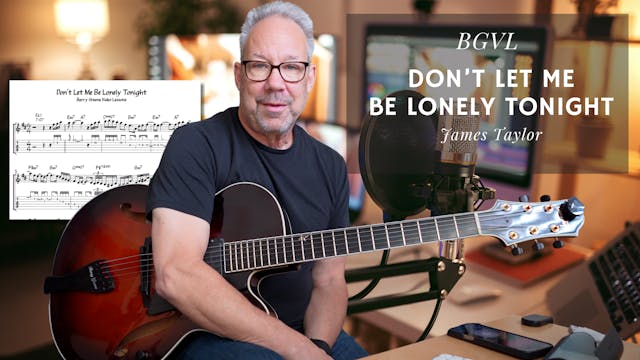 Don't Let me be Lonely Tonight - Tune...