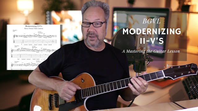 Modernizing II-V's - Topic Driven